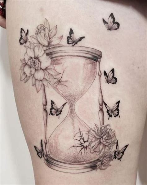 meaningful hourglass tattoos for females|85 Mind